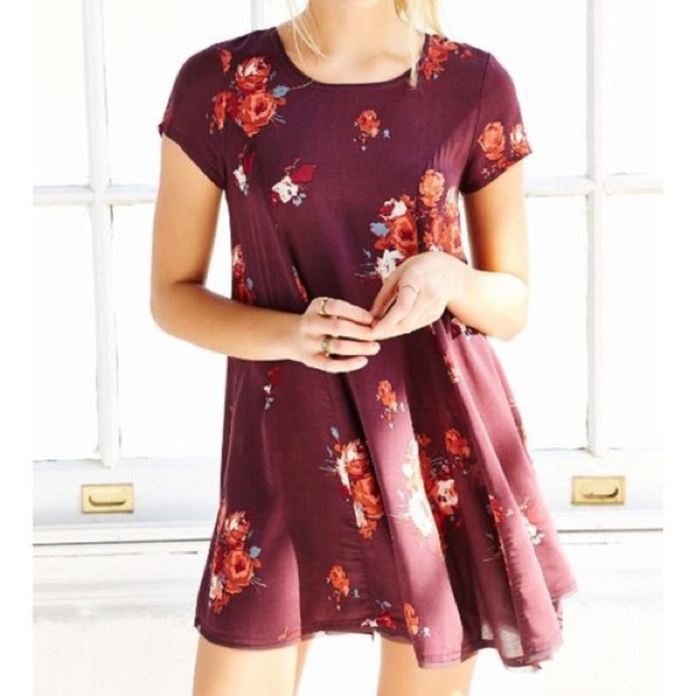 Burgundy Urban Outfitters Dress/Top